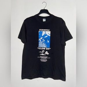 Turnstile “Glow On” Album Tee L 1/1 Bootleg UNI Merch Cons​